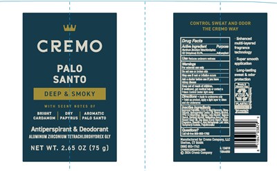 Front And Back Label (Cremo Ps Image)